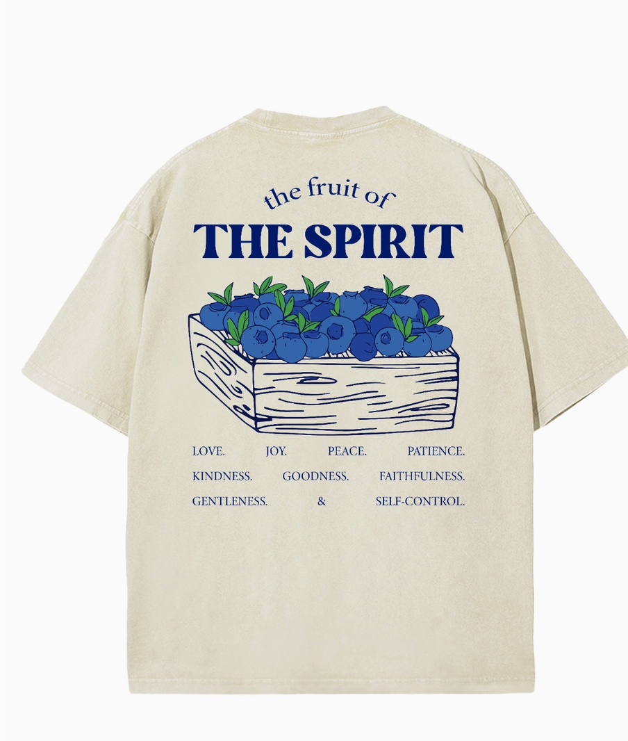 Fruit of the Spirit Tee – Blueberry