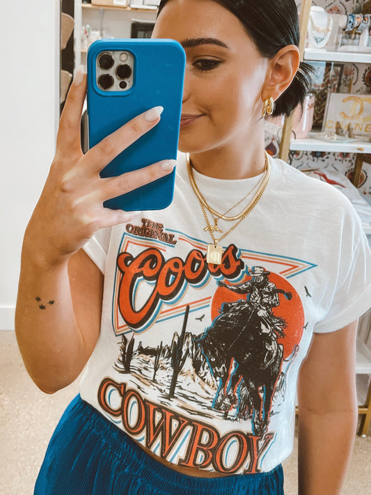 Coors Cowboy Graphic Tee