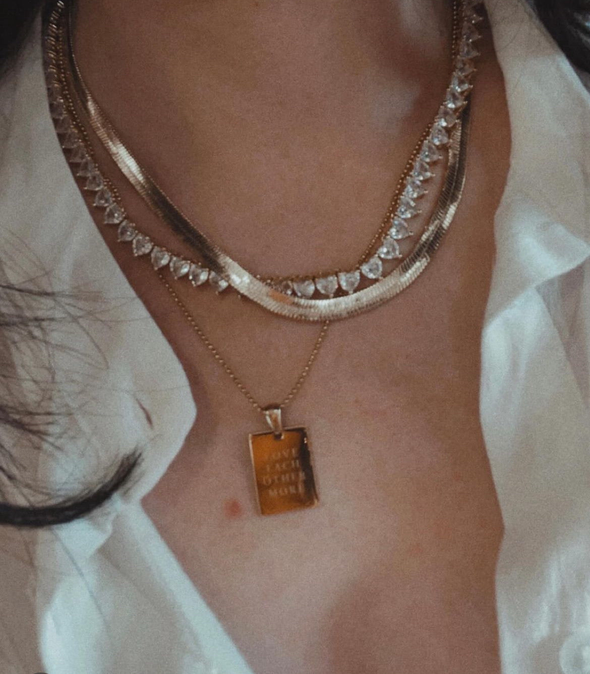 "Love Each Other More" Necklace