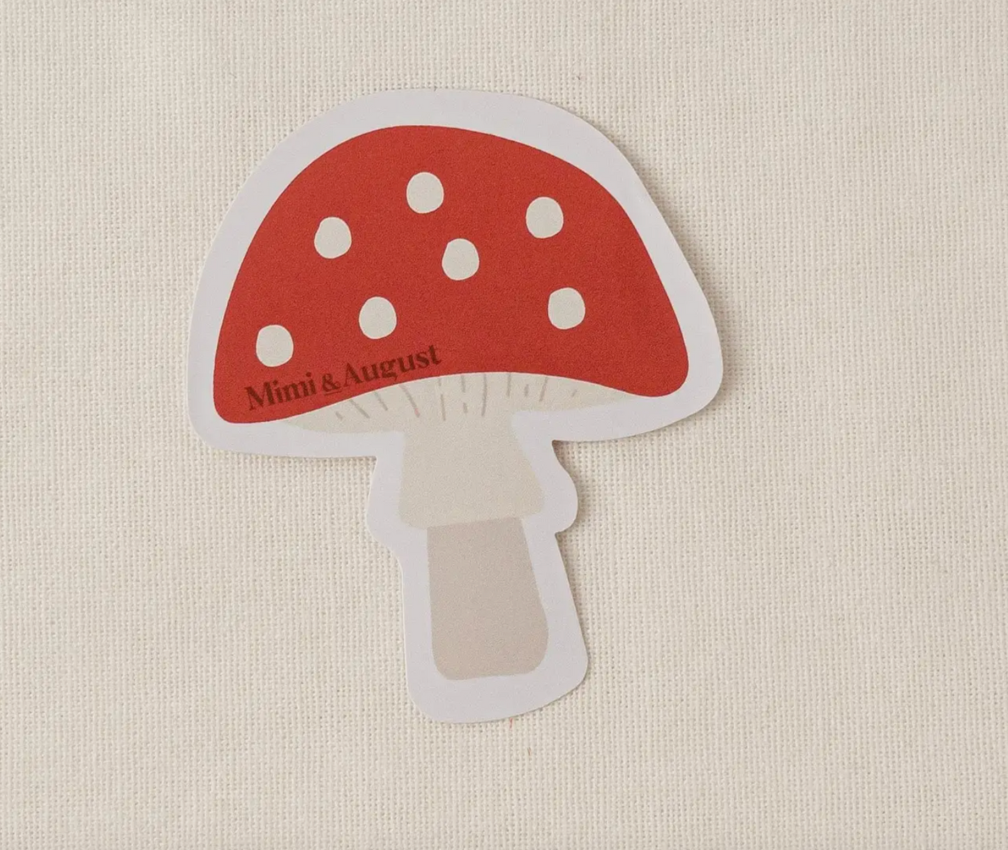 Mushroom Vinyl Sticker