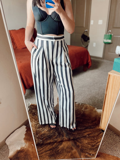 Eleanor Striped Trousers